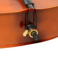 Professional Cello 4/4 Full Size Basswood Set with Bag+Bow+Rosin+