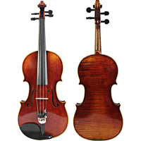 Violin 4/4 Copy Antonio Stradivarius 1715 100% Handmade Oil Varnish with Carbon Fibre Bow and Foam Case FPVN02