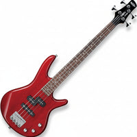 Mikro GSRM20 Bass Guitar - Transparent Red