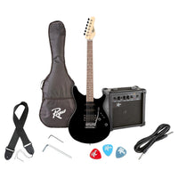 Rocketeer Electric Guitar Pack, Black