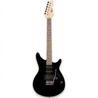 Rocketeer Electric Guitar Pack, Black — Studio Shot